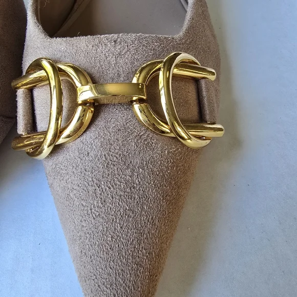 ZARA Suede Heels SIZE 41 - Picture 3 of 9